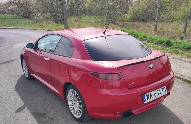 Alfa Romeo GT cena 6900 przebieg: 143300, rok produkcji 2005 z Warszawa małe 56